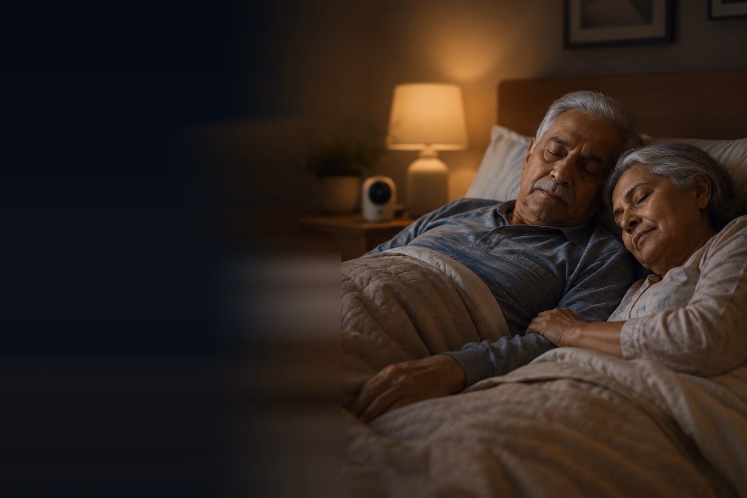 The sleep pattern screen